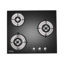 Hindware Smart Appliances | KA Hob Nora Plus | Kitchen Hob | Designer Brass Burners | Auto Ignition | SS Drip Tray | Cast Iron Pan Support | (3B 60CM)...