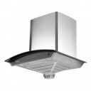 Hindware Smart Appliances Rubella Neo 60 cm 1300 m³/hr Auto Clean Chimney | Motion Sensor | Touch Control | Filterless | Curved | Energy Efficient LED Light | Powerful Suction | Wall Mounted (Black)...