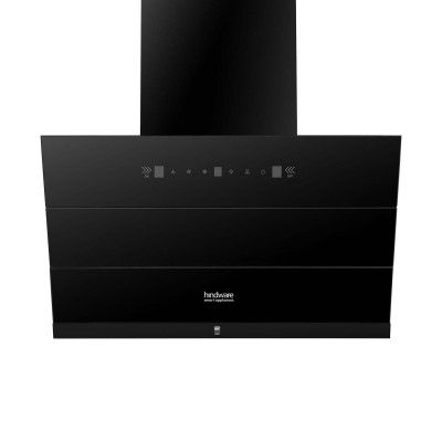 Hindware Smart Appliances | Skyla Neo 60 cm Chimney | 1350 CMH | 10 Yrs Warranty on Motor & 2 Yrs on Product (Black)