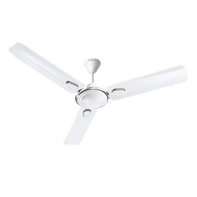 Hindware Snowcrest Stunner 1200mm Ceiling Fan (Snow White Chrome)