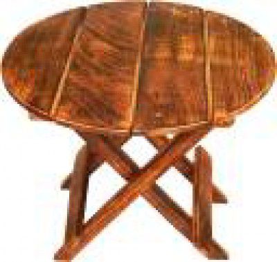 HiraWoodArt Mango Wooden Contemporary Antique Finish Foldable Side Coffee Table/Planter Stool (Brown) Living & Bedroom Stool  (Brown, Pre-assembled)