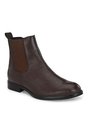 HiRELS Mens PU Everyday Outdoor in Fashion Chelsea Boots