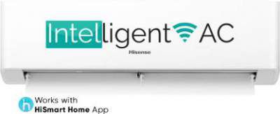 Hisense 1.5 Ton 5 Star Split Inverter Smart AC with Wi-fi Connect - White (AS-18TW4RXSKA00, Copper Condenser)
