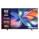 [Extra Rs 4250 Off] Hisense (55") E7Q Series 4K Ultra HD Smart QLED TV 55E7Q (Black)...