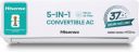 Hisense 2026 Model 1.5 Ton 3 Star Split Inverter AC (AS-18TR4RE3CE00I, AS-18TR4RE3CE00O, White)...