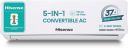 Hisense 2026 Model 2 Ton 3 Star Split Inverter AC (AS-22TR4RE3CE01I, AS-22TR4RE3CE01O, White)...