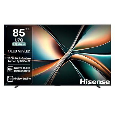 Hisense 215 cm (85") U7Q TV 85U7Q (Black)