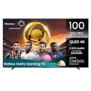 Hisense 254 cm (100 inches) E7Q PRO Series 4K Ultra HD Smart QLED TV 100E7K PRO (Charcoal Grey)...