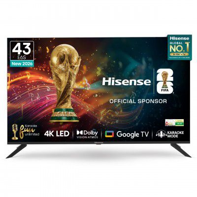 Hisense (43") E6S Series 4K Ultra HD Smart LED Google TV 43E6S