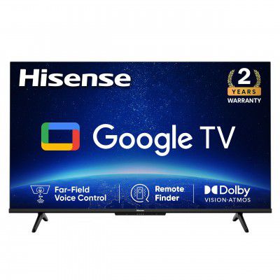 Hisense (43 inches) Bezelless Series 4K Ultra HD Smart LED Google TV 43A6H