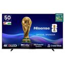 Hisense (50") 4K Ultra HD Smart QLED TV | VIDAA OS | 50E75Q (Black)