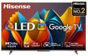 [Extra Rs 4500 OFF] Hisense (55") E68N Series 4K Ultra HD Smart Google QLED TV 55E68N (Grey)...