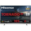 Hisense 55A7H 55 inches Tornado 2.0 Series 4K Ultra HD Smart LED Google TV (Silver)...