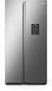 Hisense 564 L Frost Free Side by Side Inverter Technology Star Refrigerator with Water Dispenser  (Silver, RS564N4SSNW)...