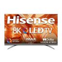 Hisense (75 inches) 8K Ultra HD Smart Certified Android QLED TV 75U80G (Metal Gray)...