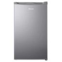 Hisense 93 L 1 Star Direct-Cool Single Door Minibar Refrigerator with reversible door (RR120D4ASB1, Silver)...