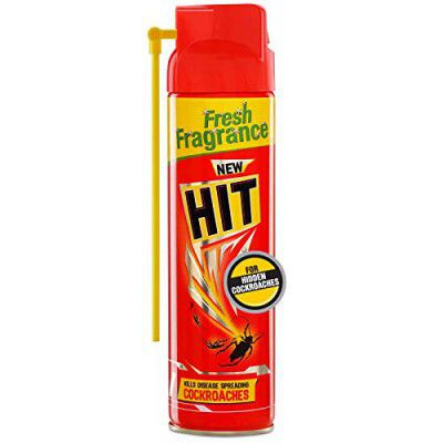 HIT Crawling Insect Killer – Cockroach Killer Spray (200ml) | Instant Kill | Deep-Reach Nozzle | Fresh Fragrance
