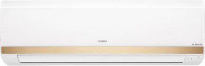 Hitachi 1 Ton 5 Star Split Inverter AC - White, Gold  (RAFG512HFEO/EAFG512HFEO/CAFG512HFEO/CA512HFEO, Copper Condenser)
