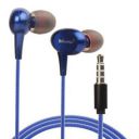 Hitage Earphones HB-131+ HD Sound Deep Extra Bass Wired Earphone with Mic (Blue) (HB 131+)...