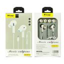 Hitage Earphones HB-687 PRO Headphones Earplugs Mic...