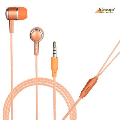 Hitage Earphones Hp-315+ HD Sound Deep Extra Bass Wired Earphone