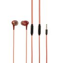 Hitage HB-131+ Super Extra Bass Wired Earphones with mic Headset (Red, in The Ear)...