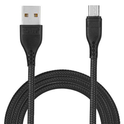 Hitage Quick Charge & Data Sync USB Cable for All Android Devices Which Have Micro USB Port (1.2 Mter Black)