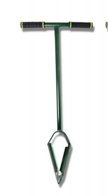 HITECH Manual Post Hole Hand Auger | Used for Plantation | Green | Fence Post Manual Digging | Soil Auger | for Planting Trees, seedlings, Bedding Plants, deep Cultivating, Digging Seeds & Roots