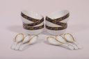 Hitkari Potteries Summer Gold Soup Bowl 6PC & Soup Spoon 6 PC ...