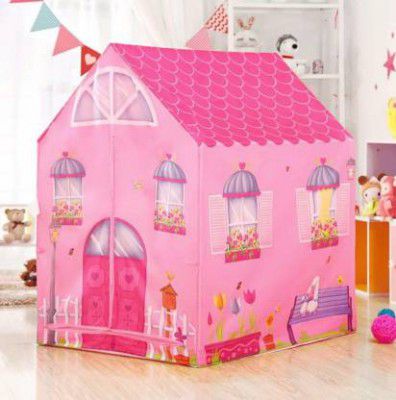 HKC HOUSE Doll House Tent  (Pink)