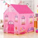 HKC HOUSE Doll House Tent  (Pink)...
