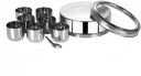 HM EVOTEK Aluminium Dinner Set (Steel, Microwave Safe)...