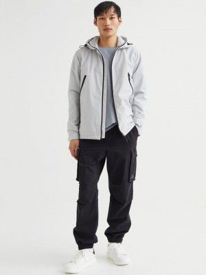 H&M Men Relaxed Fit Cotton Cargo Joggers