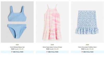 H&M On AJIO : Upto 70% Off
