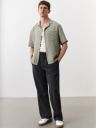 H&M Regular Fit Textured Resort Shirt...