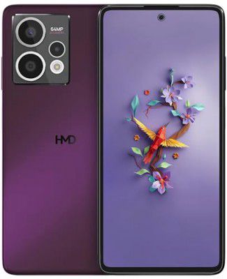 HMD Crest Max 5G | 50 MP Front Camera | 8GB RAM & 256GB Storage (Royal Pink)