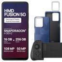 HMD Fusion 5G | Dual 108 MP + 50 MP Cameras | Snapdragon 4 Gen 2 Processor + Gaming Console Combo...
