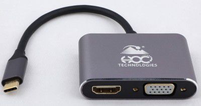 HOC HT-HVU3P Type-C Multi-Functional Adapter 4 in 1