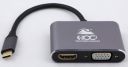 HOC HT-HVU3P Type-C Multi-Functional Adapter 4 in 1...
