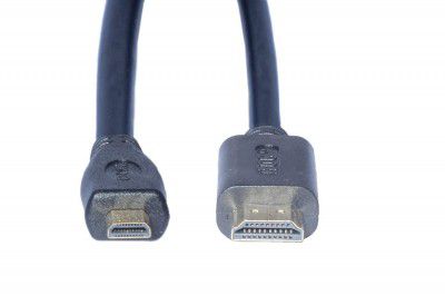 HOC TECHOLOGIES HOC HHMO1-1.8L High-Speed Micro HDMI to HDMI Cable 5.9 Feet 