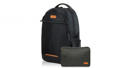 hoi polloi Premium Laptop Backpack (Black, HPXL0002_SL1)