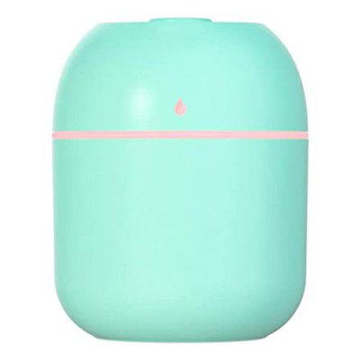 Holyzon Classic Design Nano Spray Water Drop Humidifier (220 ML, Blue)