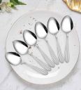 @home Arias Sysco Silver Stainless Steel (Set of 6) Spoon...