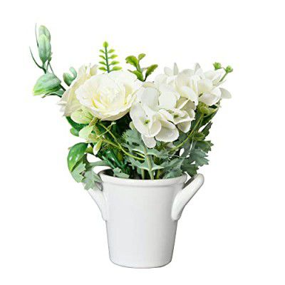 @home Artificial Potted Watering Can Planter