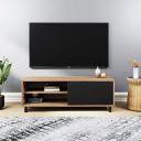 @home By Nilkamal Astero Engineered Wood Shelf Storage TV Unit...