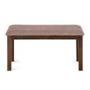 @home By Nilkamal Alice 2 Seater Dining Bench (Melamine Finish, Antique Cherry)...