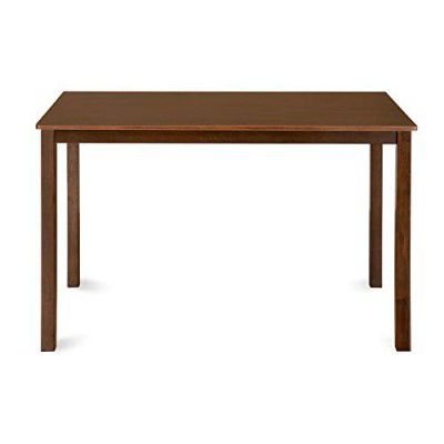 @home By Nilkamal Alice 4 Seater Dining Table (Melamine Finish, Antique Cherry)