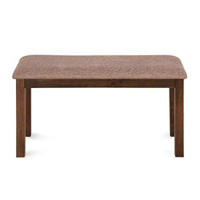 @home By Nilkamal Alice Dining Bench (Melamine Finish, Antique Cherry)