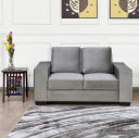 @home by Nilkamal Charley Fabric 2 Seater Sofa for Living Room in Light...