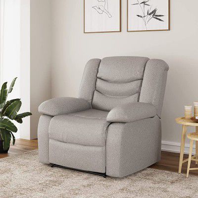 @home by Nilkamal Era 1 Seater Fabric Power Recliner 